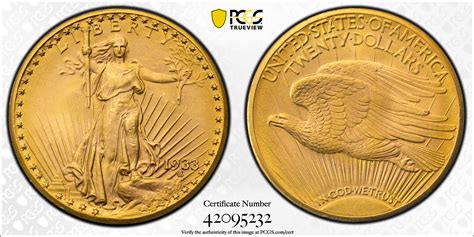 Pcgs Certifies Ultra Rare 1933 Saint Gaudens Double Eagle Gold Coin