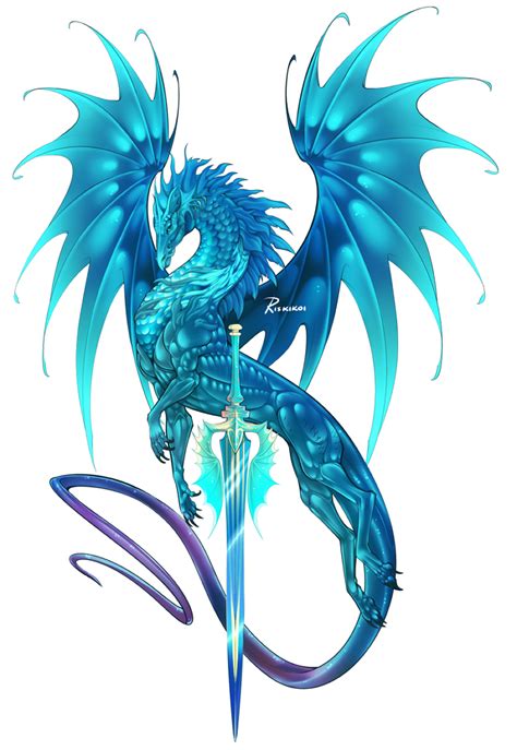 Seablade Design Blue Dragon Tattoo Dragon Artwork Dragon Pictures