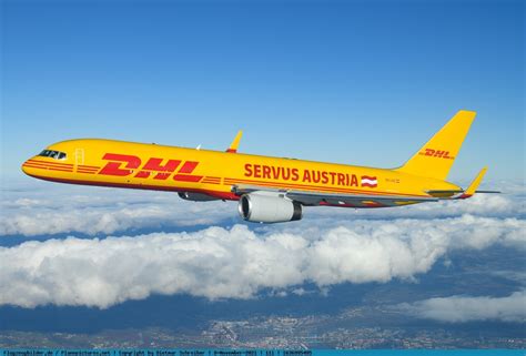 Foto Dhl Dhl Air Austria Boeing 757 223pcf Oe Lnz