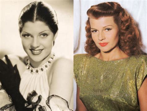Rita Hayworth The Natural Hair Colors Of Hollywood Icons Purple Clover