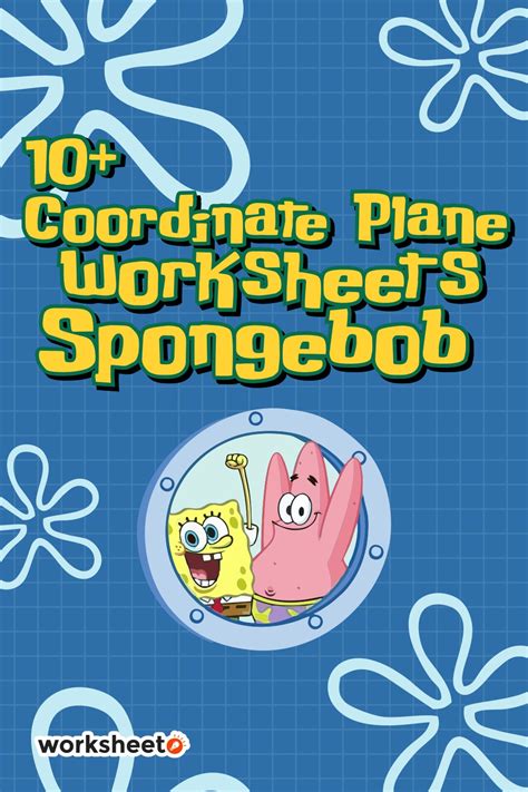 Coordinate Plane Worksheets Spongebob Worksheeto Com Coordinate Plane Graphing Coordinate
