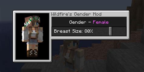Wildfires Female Gender Mod Minecraft Mod