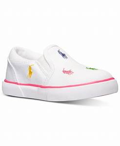 Polo Ralph Toddler Girls 39 Bal Harbour Repeat Casual Sneakers