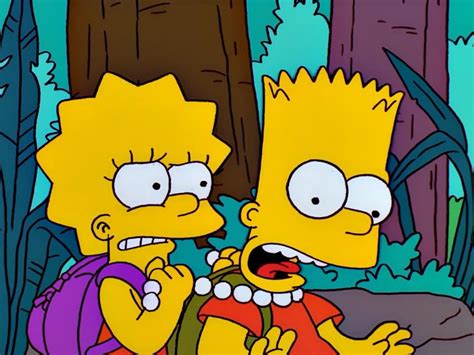 Pin By Sarah Cameron On Painting Bart And Lisa Simpson Simpsons