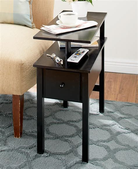 Find the perfect home furnishings at hayneedle, where you can buy online while you explore our room designs and curated looks for tips, ideas & inspiration to help you along the way. Rotating Side Table with Drawer | Side table with drawer, Side table, Table