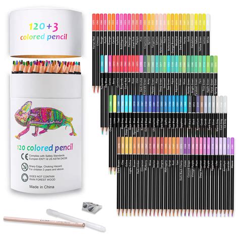 Buy Kalour Premium Colored Pencilsset Of 120 Colorsartists Soft Core
