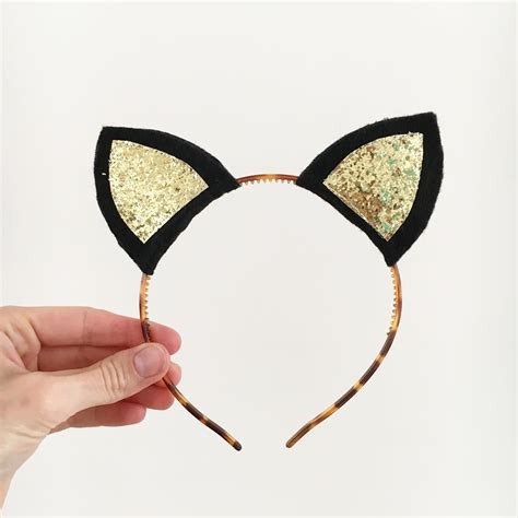 Diy Cat Ears For Halloween Diy Cat Ears Sewing Class Two Girls