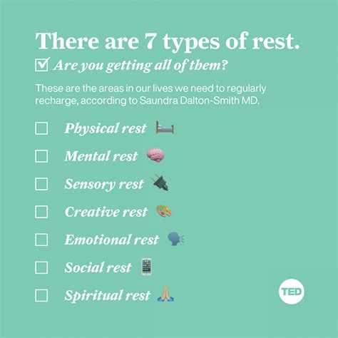 7 Types Of Rest That You And Your Body Needs Right Now