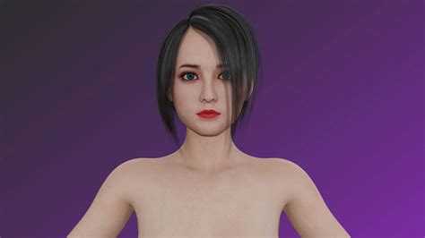 3d Model Realistic Advanced Female Character 6 Rigged 4k Textures Vr Ar Low Poly Cgtrader