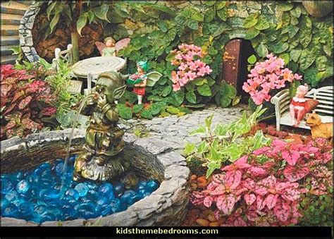 The example above uses succulents and autumn decor, but you're free to mix and match any plants with similar watering requirements. Decorating theme bedrooms - Maries Manor: fairy garden ...