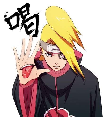 Deidara1733682 Personagens Naruto Shippuden Personagens De Anime