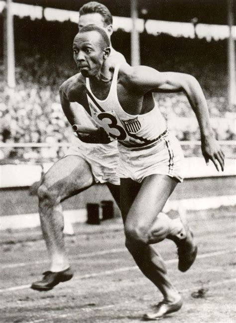 Jesse Owens Berlin36 4 Gold Medals 100m 200m Long Jump And