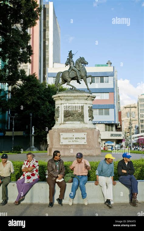 Statue Francisco Morazan Tegucigalpa Honduras Fotografías E Imágenes De