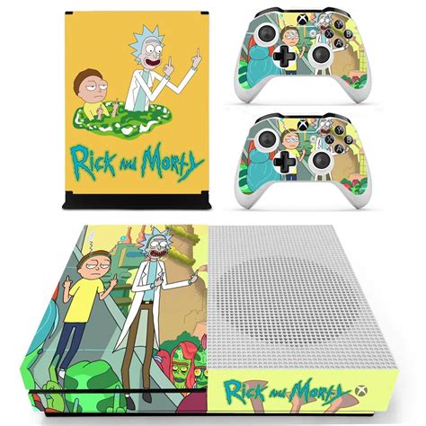 Rick And Morty Decal Skin Sticker For Xbox One S Console