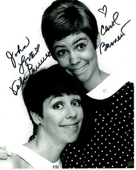 Carol Burnett And Vicki Lawrence Autographed Signed Photograph Etsy