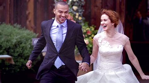 Thoughts on kepner's wedding dress? Grey's Anatomy: April and Jackson's relationship timeline ...