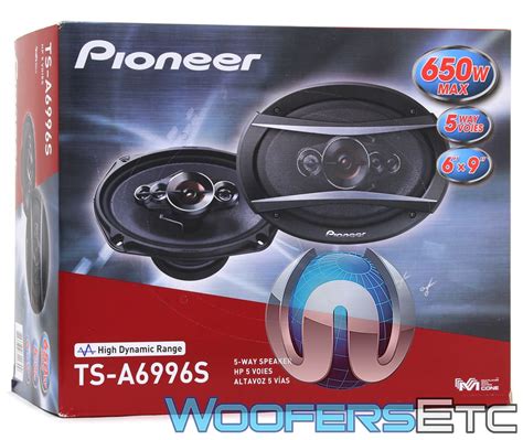 Pioneer Ts A6996s 6x9 650w 5 Way Coaxial Car Audio Stereo Amplifier