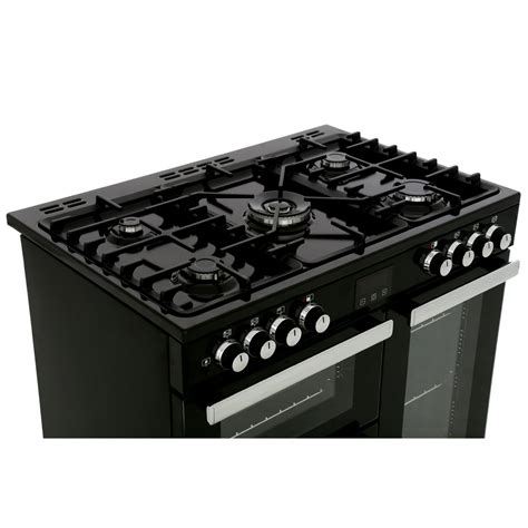 Buy Belling Cookcentre 90dft Black 90cm Dual Fuel Range Cooker
