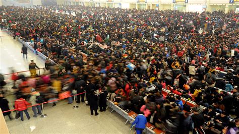 In China Largest Annual Human Migration Begins