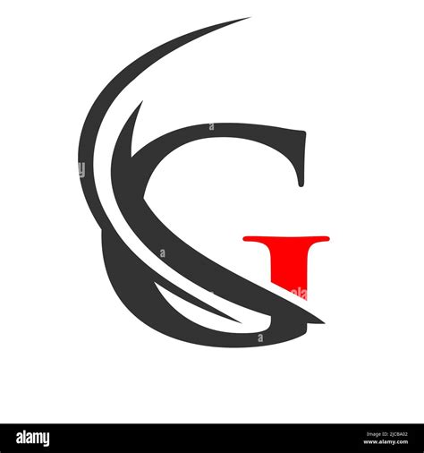 Modern Letter G Logo Template G Letter Logo Design With Swoosh Icon