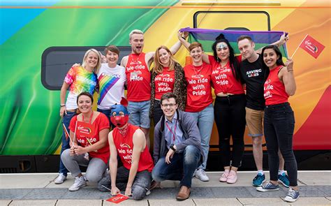 Virgin Trains Unveils Rainbow Train Just In Time For Pride