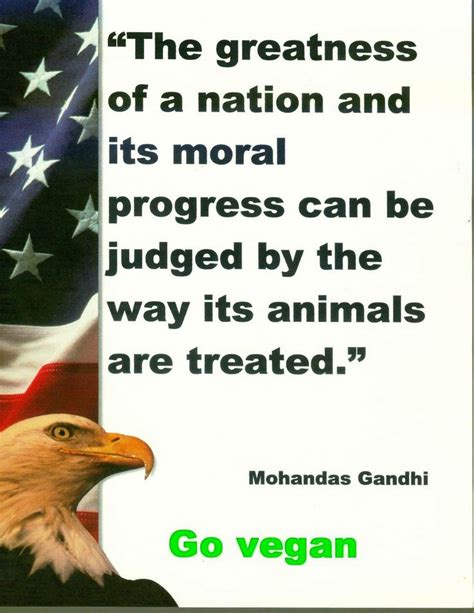 The Greatness Of A Nation And Its Moral Progress Can Be Judged By The