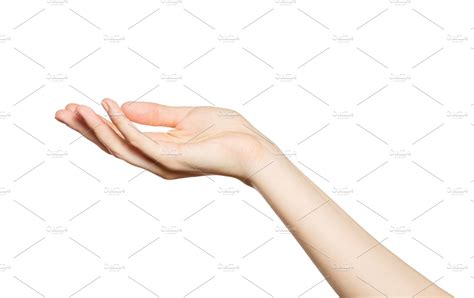 Woman Hand Isolated Background Stock Photos ~ Creative Market