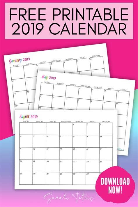 Custom Editable Free Printable Calendars Sarah Titus Vrogue Co
