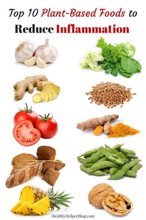 Top 10 Plant Based Foods To Reduce Inflammation From Healthy Helper A