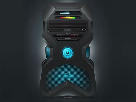 Sorry, you don't have enough tech quotient to apply for this job. Hi-Tech Computer Case Design by Scott Kane on Dribbble