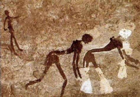 Image North African History Paleolithic Art Prehistoric Painting