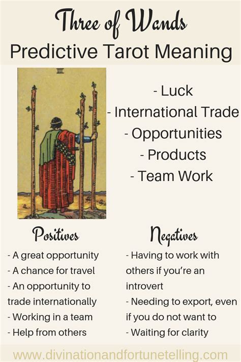 This divination will also show you. Future Tarot Meanings: Three of Wands — Lisa Boswell