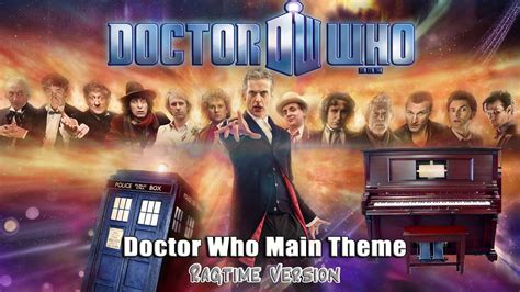 Doctor Who Theme Song 2005 Ragtime Version Youtube