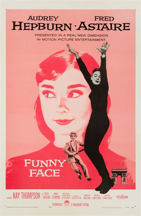 Audrey Hepburn Funny Face Original Vintage Us One Sheet Movie Poster