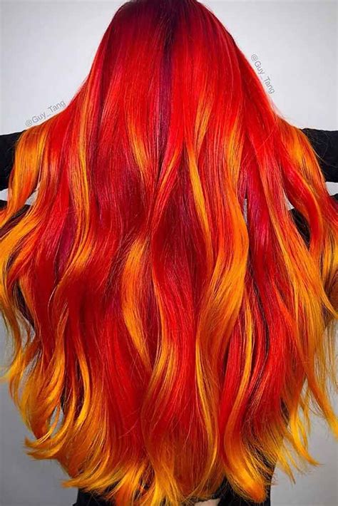 Incredible Vibrant And Versatile Orange Hair For All Tastes Fire Hair