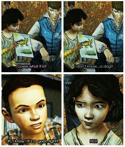 Clementine Duck And Ben Twdg Funny The Walking Dead