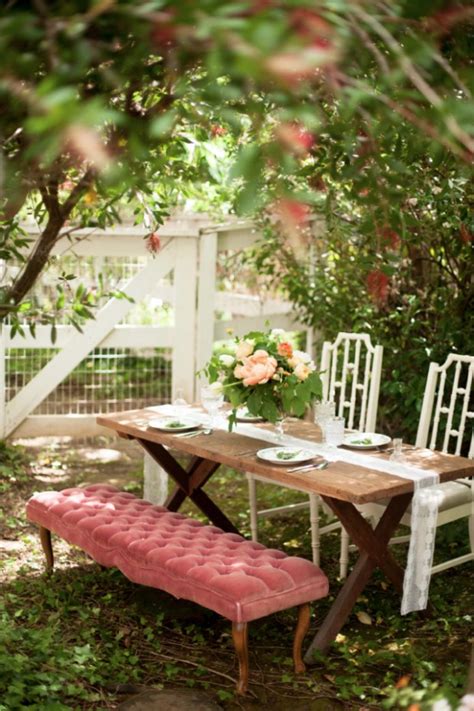 A wedding trend we're loving: 25 Beautiful and Romantic Garden Wedding Ideas