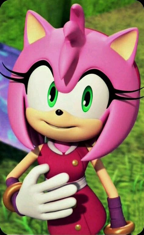 Amy Sonic The Hedgehog Hedgehog Movie Hedgehog Art Sonic And Amy Sonic Boom Amy Rose Sonic