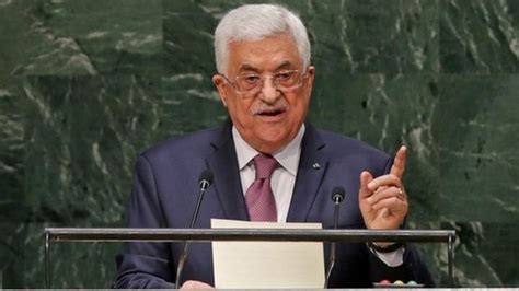 Palestinian Leader Accuses Israel Of Genocide At Un Bbc News