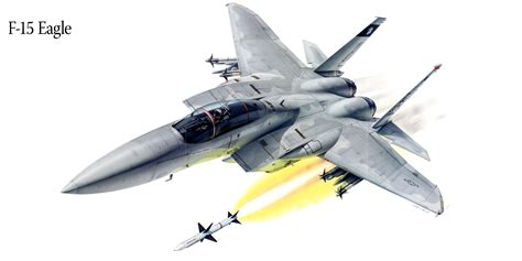 4k 5k 6k F 15 Eagle Airplane Painting Art Fighter Airplane Hd Wallpaper Rare Gallery