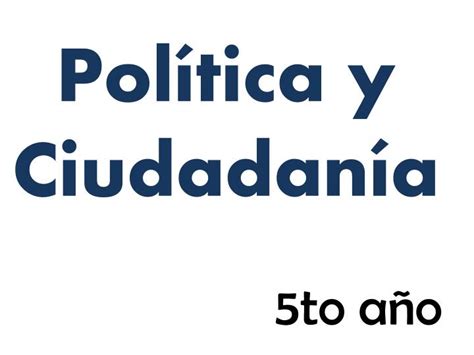 PPT Política y Ciudadanía PowerPoint Presentation free download ID