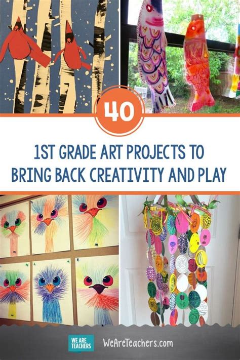 50 Amazing 1st Grade Art Projects To Bring Back Creativity And Play