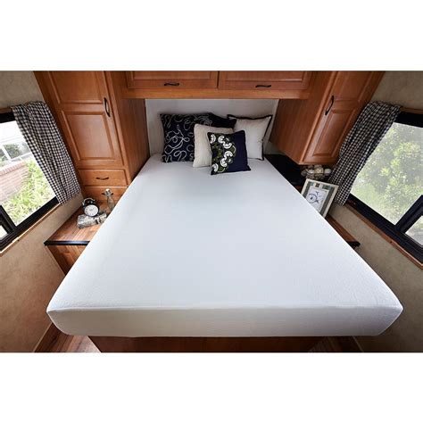 There is the rv short queen, rv regular queen, and the rv king size bed. Zinus Ultima Comfort 8 in. Short Queen Memory Foam RV ...
