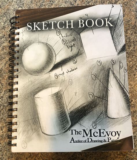 Sketch Book Large The Mcevoy Atelier Of Drawing And Painting