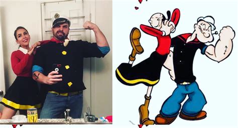 Popeye And Olive Oil Howd We Do Self Cosplay