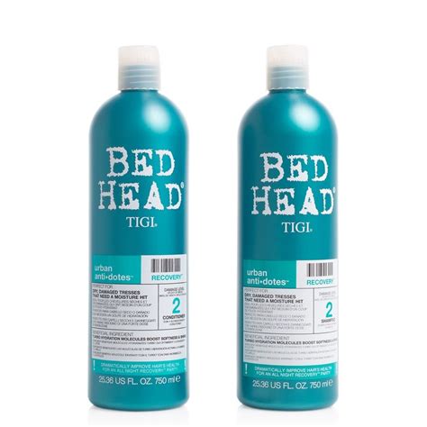 Tigi Bedhead Urban Antidotes Recovery Shampoo Balsam 2 X 750ml