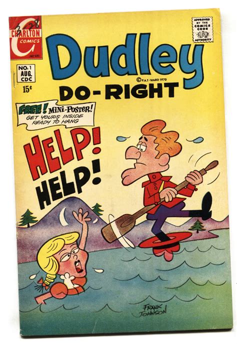 Dudley Do Right Charlton St Issue Cartoon Tv Series Nell