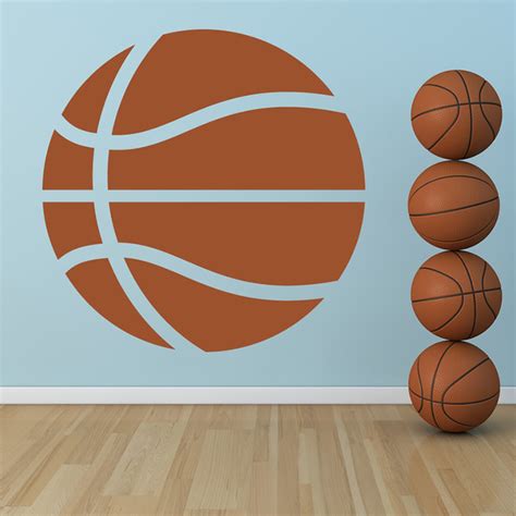 Basketball Wall Sticker Sports Wall Art