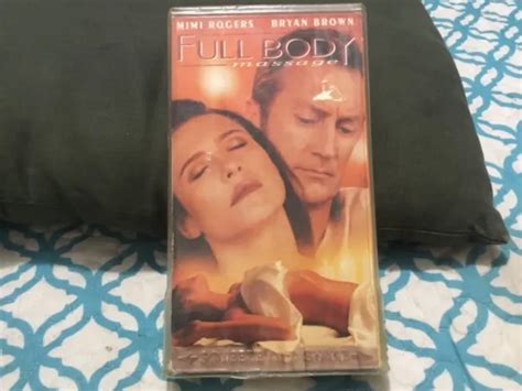 Full Body Massage Vhs Mimi Rogers Totally Nude Bryan Brown Nicholas Roeg Picclick
