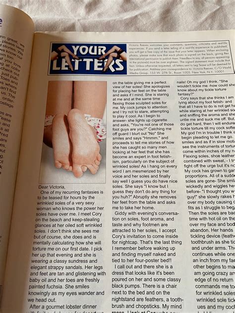 Vintage Adult Leg Tease Magazine December 2001 Etsy